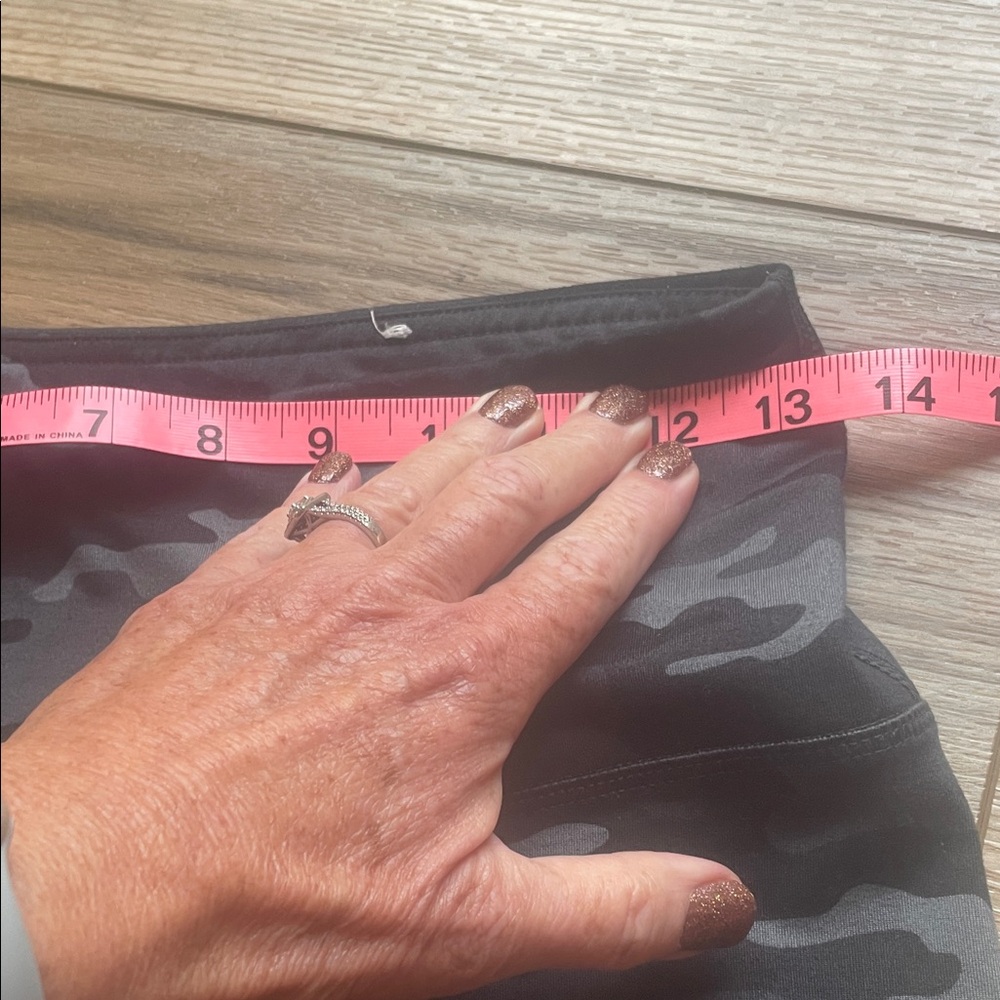 Maurices Black and Gray Camouflage Shorts - Picture 3 of 7